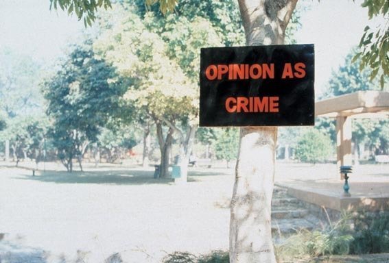 Opinion as a Crime