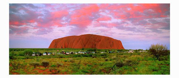 Sunset Viewing Area, Uluru, Northern Territory