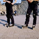 Rollerblade Police Unit, Louvre, Paris. 1