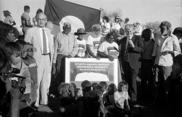 You are on Aboriginal Land – Commemorating Uluru Handback, Uluru, NT